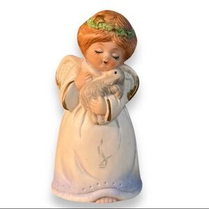VTG Jasco Merri-Bells Bell Figurines. Hand Painted. Christmas Collectible. Gift